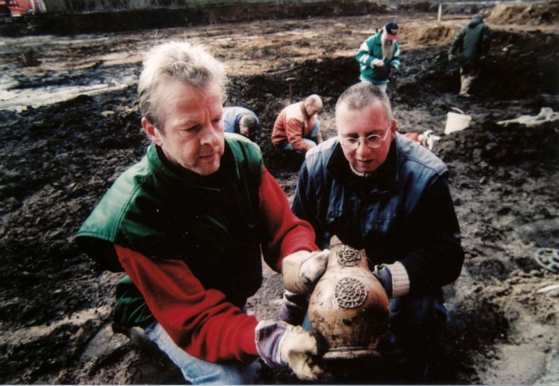 Opgraving Korte Rapenburgsestraat (2005)